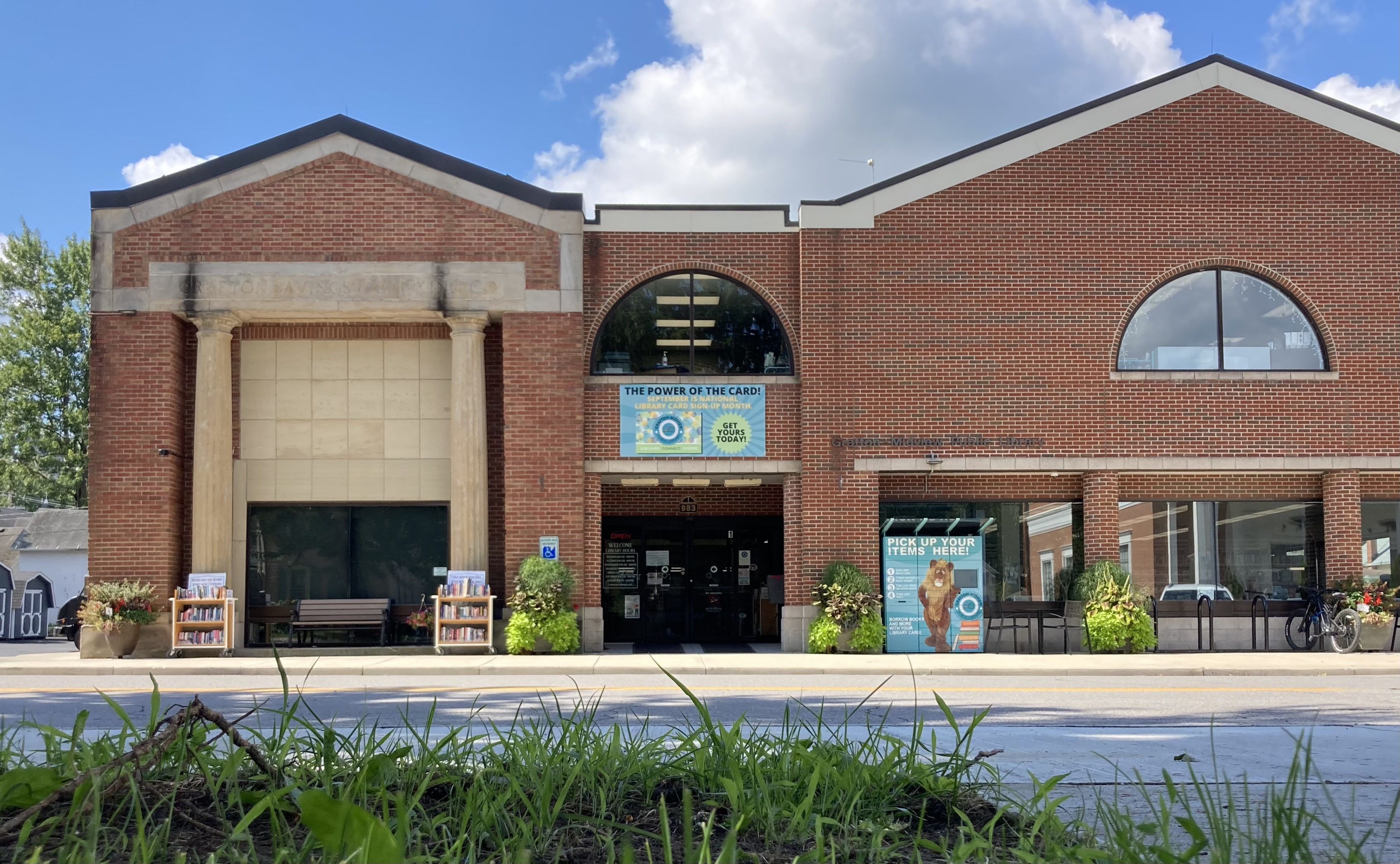 library front exterior