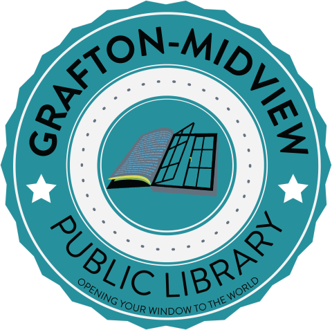 Grafton-Midview Public Library logo
