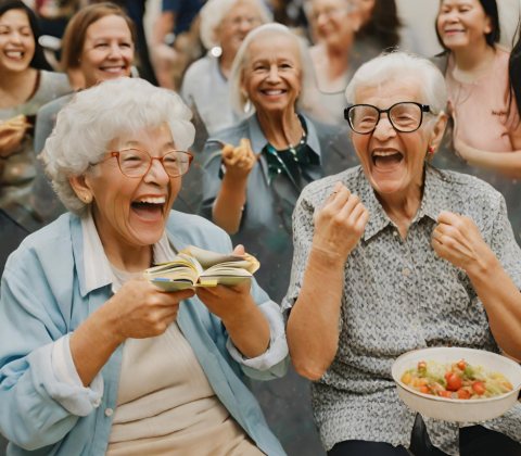 Senior Citizens smiling