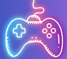 neon game controller