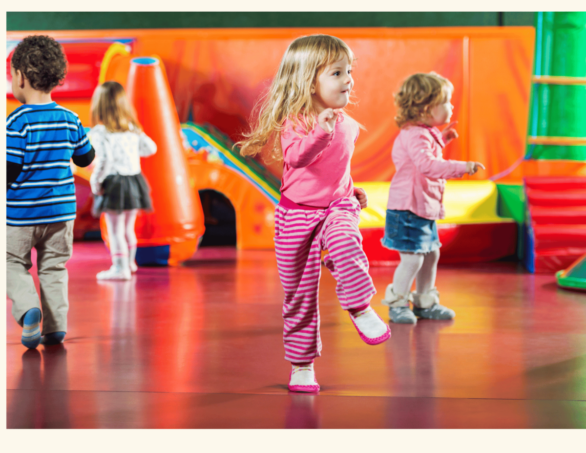 children dancing