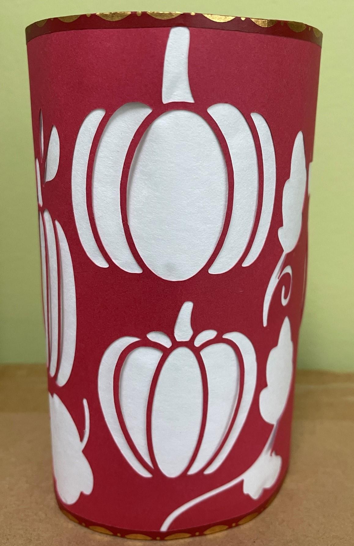Cricut paper lantern